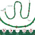 thumbnail image 2 of mtvxesu Guirlande de Noël Réaliste en Feutre avec Baies Rouges et Aiguilles de Pin pour Présentation sur Fenêtre, Porte Ou Manteau de Foyer, 36 Pouces, 1 Pce, 2 of 7