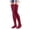 Wine, variant on Ohufall Women's Woolen Warm Foot Cover Winter Solid Color Knee High Socks Long Tube Pile Socks Thick Socks