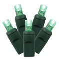 thumbnail image 2 of Vickerman 70 Green Wide Angle LED Light on Green Wire 35' Christmas Light Strand, 2 of 3