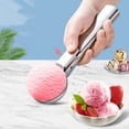 thumbnail image 1 of Cagogo under $5 Ice Cream Scoop, Spring-Loaded Ice Cream Scoop, One-Click Release Ice Cream Spade, Heavy Duty Stainless Steel Scooper, Anti-Freeze Gelato Tool for Hard Ice Cream, 1 of 8