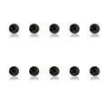 thumbnail image 3 of Nail Rhinestones Flat-Bottom Multi-faceted Sides DIY Handcraft Excellent Gloss Manicure Crystal Different Styles Mobile Phone Black, 3 of 6