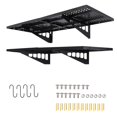 thumbnail image 1 of Garage Shelves Wall Mounted 2 Pack, 51 x 122 Cm Garage Storage Shelving, Wall Mounted Tool Storage Rack 254Kg Load Capacity, 1 of 9