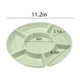 thumbnail image 3 of Back to School!Divider Tray Food Regeatable,Fruit Divider Tray with Lid,Candy Tray Nut Snacks Fruit Tray,Compartment Round Dried Fruit Tray,Squares Snacks Refreshment Tray Candy Snack Tray Organizer, 3 of 6