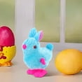 thumbnail image 4 of Hearth & Gear Wind Up Bunny Clockwork Jumping Rabbit Playthings For Random Colors Educational Nostalgic Toys Clockwork Springy Chattering Style 30pcs 13cm 109252134 Wind Up Teeth Chomping Chattering, 4 of 7