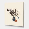 thumbnail image 3 of Designart Vintage Boho Minimalistic Flowers I Canvas Wall Art, 3 of 4