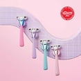 thumbnail image 2 of Athena Club 5-Blade Razor Kit, Lilac, 2 of 5