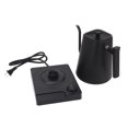 thumbnail image 2 of Gooseneck Electric Kettle 304 Stainless Steel Temperature Control LED Screen Pour Over Coffee for Tea Kettle Matte Black 1200W, with Timer Keep Warm Setting, Suitable for Busy, 2 of 7