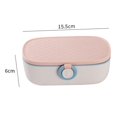 thumbnail image 3 of Shengyu Sewing Box Set Threads Scissor Organizer Kits DIY Sewing for Adult Green Pink 15x6x6cm, 3 of 6