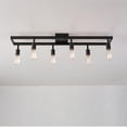 thumbnail image 2 of Weston 6-Light Track Lighting, Matte Black, 2 of 9