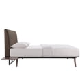 thumbnail image 4 of Modway Tracy 3-Piece MDF and Rubberwood Queen Bedroom Set - Cappuccino/Brown, 4 of 6