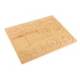 thumbnail image 4 of Bamboo Bracelet Beading Board Bracelet Sizer for Jewelry Making Beading Tray, 4 of 8