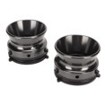 thumbnail image 4 of 10 Inch Opener, Easy To Install Aluminium Alloy Gray NAB Hub Adapters 1 Pair  For Reel To Reel Tape Recorder, 4 of 8
