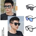 thumbnail image 3 of Large Frame Square Sunglasses Men Brand Designer Fashion Sun Glasses Men Driv, 3 of 8