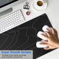 thumbnail image 2 of "Extended Gaming Mouse Pad (31.5x11.8 Inch): Ultimate Gaming & Working Experience with Mountain Design, Stitched Edges, Stable Rubber Base", 2 of 7