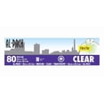 thumbnail image 1 of AL-PACK Medium Clear Garbage Bags Flex-Tie, 75 Litres, 80 bags, 1 of 1