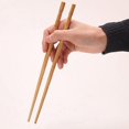 thumbnail image 3 of VogueV 10-Pair Reusable Bamboo Chopsticks for Dining Brown, 3 of 8