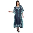 thumbnail image 3 of Moomaya Caftan pour Dames Tenue de Détente des Fêtes Robe Maxi Robes Africaines pour Femmes, 3 of 6
