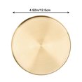 thumbnail image 2 of Golden Stainless Steel Round Straight Side Tray, Light Luxury Storage Disc, 2 of 2