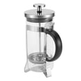 thumbnail image 3 of Easy To  Safer To Use Filter Coffee Pot, Easy To Press Coffee Pot, Travel Gifts For Home Office Silver 350ml, 3 of 8
