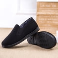 thumbnail image 2 of Men's Cozy Slippers Soft Slip on Indoor Outdoor, 2 of 4