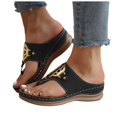 thumbnail image 1 of Womens Flip Flops Orthopedic Sandals Summer Comfortable Walking Thongs Beach Arch Support Slip on Slippers, 1 of 6