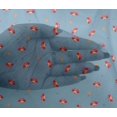 thumbnail image 4 of oneOone Viscose Chiffon Fabric Dot & Chinese Hand Fan Fashion Print Fabric by Yard 42 Inch Wide, 4 of 4
