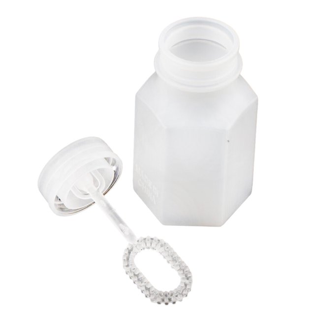 serony 24pcs Hexagon Shape Empty Bubbles Blowing Bottles Wedding Favor Table Decor