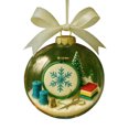 thumbnail image 2 of REK Holiday Sewing Snow Globe Clear Festive Hanging For And Sewing Craft Room, 2 of 4