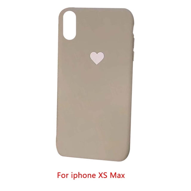 Replacement For iPhone 6/6S/7/8/XR/X/XS/XS Max Phone Case Heart Mobilephone Holder Protector