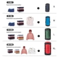 thumbnail image 4 of fastboy Sac de Compression à Cordon en Nylon Résistant à l'Eau, Sac de Voyage, Rangement Extérieur pour Sac à Dos, Randonnée, Escalade, Bleu Foncé/s, 4 of 6