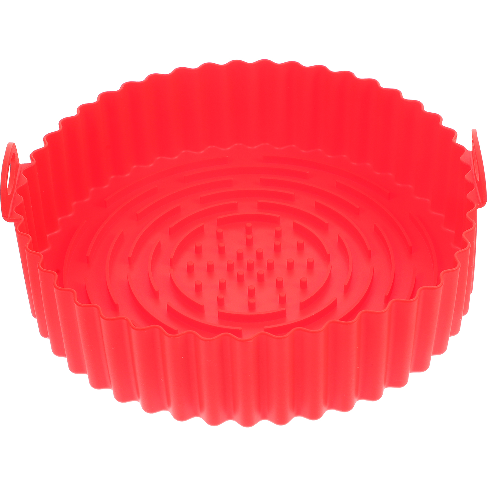 Air Fryer Silicone Pot Reusable Air Fryer Baking Basket Air Fryer Accessory