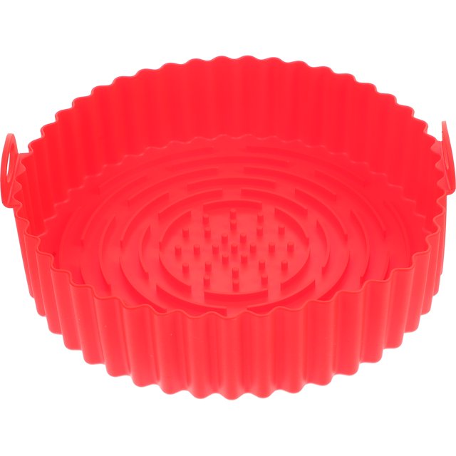 Air Fryer Silicone Pot Reusable Air Fryer Baking Basket Air Fryer Accessory