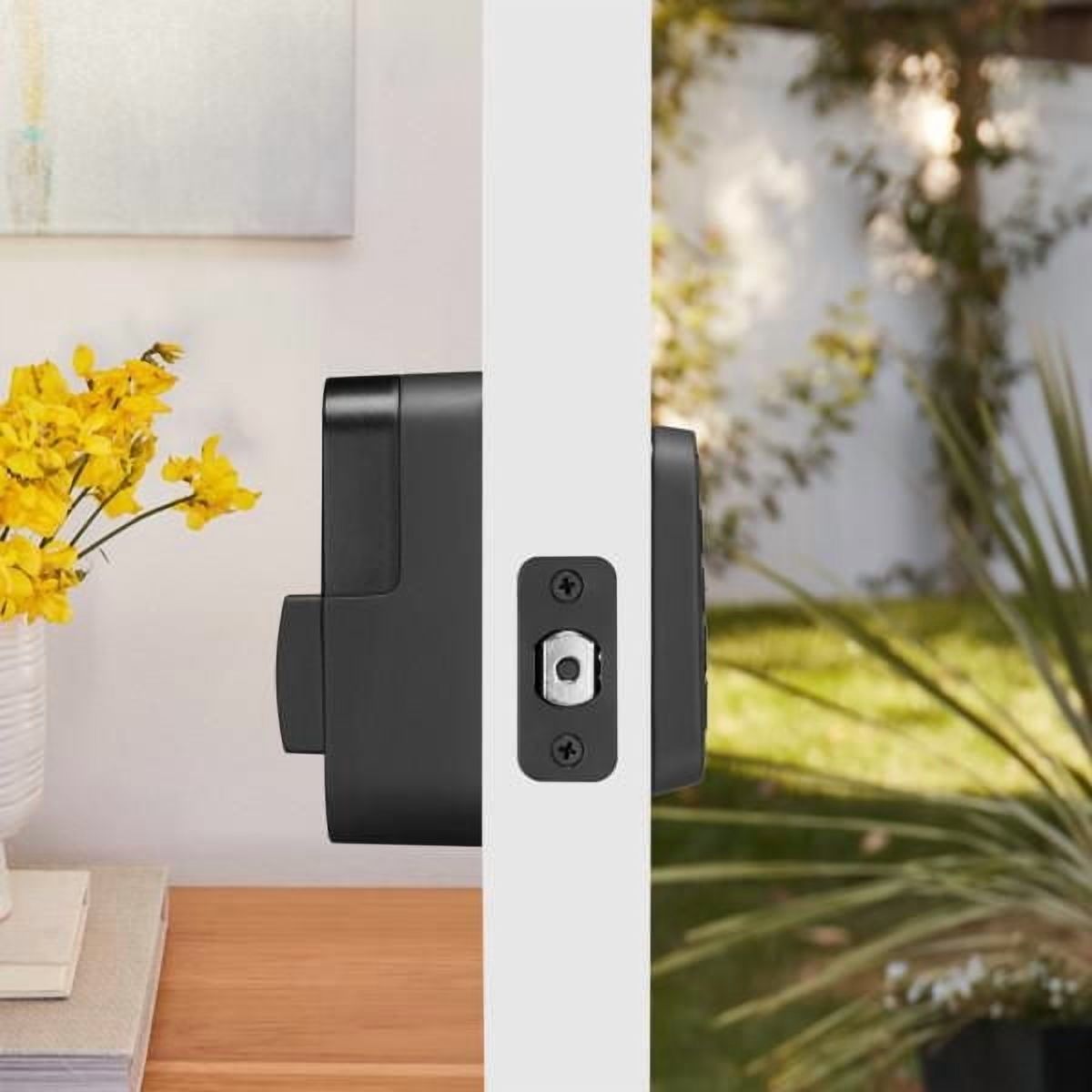 YALE Assure Lock 2 Key-Free Bluetooth Smart Deadbolt, Black Suede
