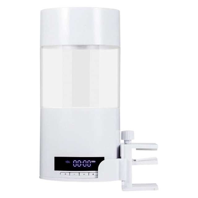 GROWTH TANK Auto Feeders Food Timer 4 Times 500ml Feeding Electric Adjustable Dispenser