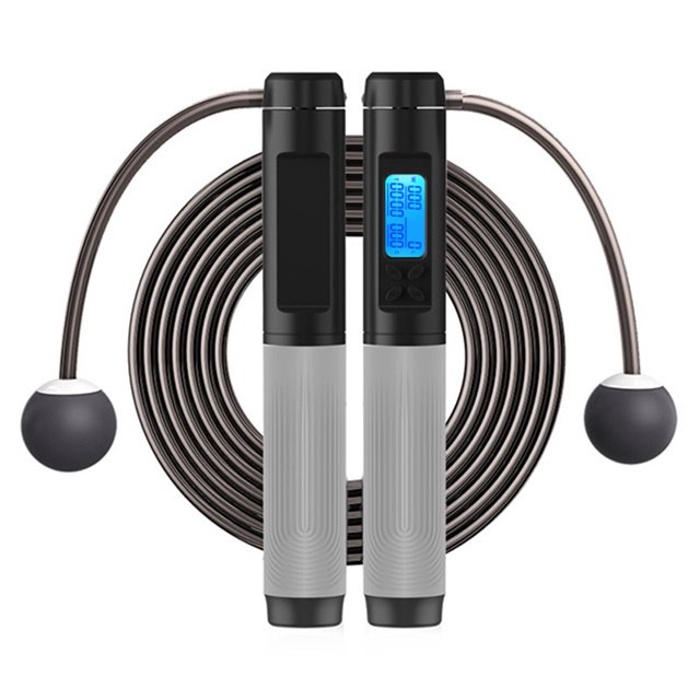 serony Automatic Electric Jump Rope with Cordless and Corded Mode for Gym Office Home Fitness