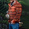 thumbnail image 2 of Men‘s Winter Fleece Pullover Sweatshirt Jacket Button Collar Warm Sweater Coat, 2 of 6