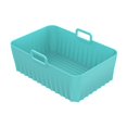 thumbnail image 2 of Nilvkv Baking Tray Fryer Baking Tray Rectangular Double Joint Special Fryer Pad 8.5-Inch, 2 of 4