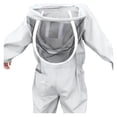 thumbnail image 4 of Full Body Beekeeping Clothes Professional Beekeepers Clothes Protection Beekeeping Suit Safty ,Easy to Wear, 4 of 6