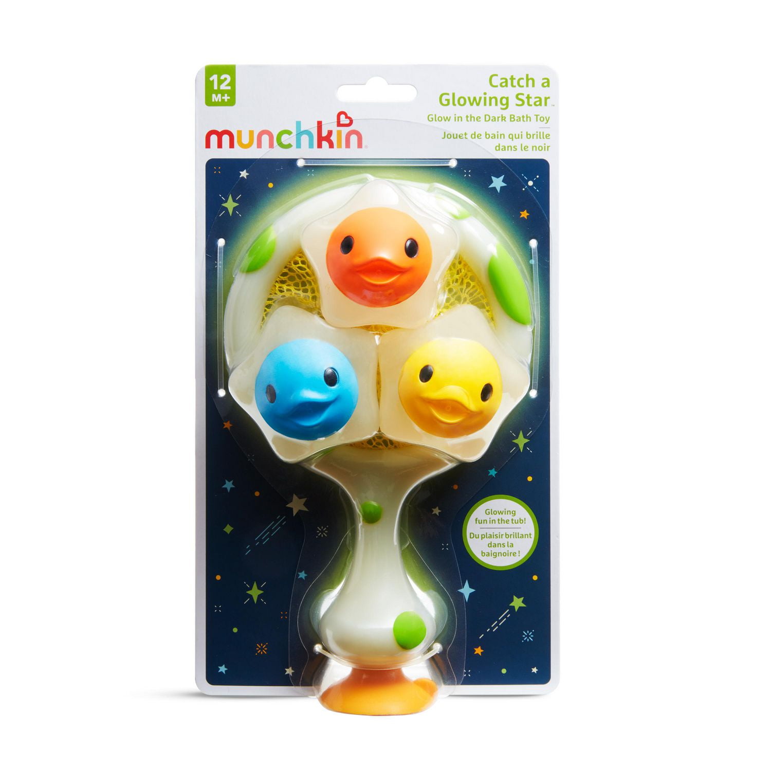 Munchkin Catch a Glowing Star™ Glow in the Dark Jouet de bain pour bébé
