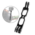 thumbnail image 3 of Selfie Extension Arm Lengthened Rod Bracket For insta360 Camera Mounting for L 100mm, 3 of 8
