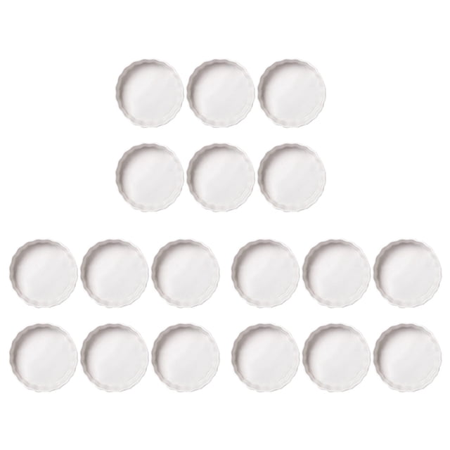 5 Oz Creme Brulee Ramekins, Round Fluted Quiche Dishes Tart Pan, Oven Safe Ramekins for Baking, Souffle, Ramekins 18Pack