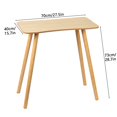 thumbnail image 3 of Andvari Computer Desk Study Table & Modern Office Desk with Solid Legs & Spacious Desktop for Home, 3 of 13