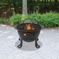 thumbnail image 2 of Uniflame 30" Diameter Deep Bronze Bowl with Stars and Moons, 2 of 2