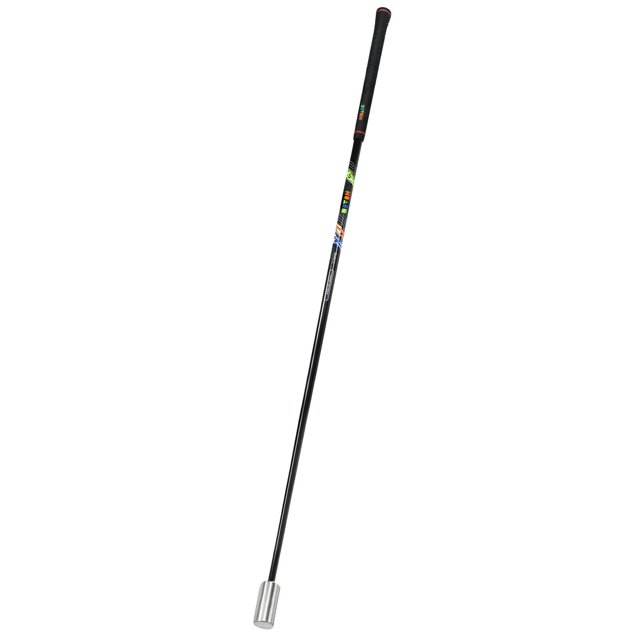 braveheart Golf Swing Trainer Weighted Golf Club Golf up Practice Rod Golf Rod Warm Black L