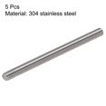 thumbnail image 2 of Unique Bargains M4 x 60mm Fully Threaded Rod 304 Stainless Steel Right Hand Threads 5 Pack, 2 of 4