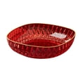 thumbnail image 2 of Plateau à Légumes - Panier à Salade et Bol en Plastique, Ustensile de Cuisine Égouttable, Récipient à Collations Polyvalent, Rouge, JKODE, 2 of 9