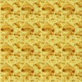 thumbnail image 1 of Ahgly Company Machine Washable Indoor Square Transitional Banana Yellow Area Rugs, 4' Square, 1 of 7