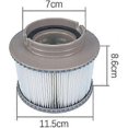 thumbnail image 4 of Pack of 6 Replacement Filters for MSpa FD2089, Filter Cartridge for Swimming Pools, and Spas, 4 of 5