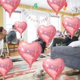 thumbnail image 3 of EGNMCR Room Decor, Home Decor, Wall Decor 10pcs Heart Foil Balloons - 18inch Heart Shape Mylar Balloons For Romantic Love Valentine Is Day Wedding Birthay Party Decorations the Balloons, 3 of 7