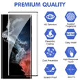 thumbnail image 2 of Zonyee [3 Pack] Clear Tempered Glass Screen Protector Compatible for Samsung Galaxy S10 6.1-inch, Scratch Resistant, Easy Install, Bubble-Free, 2 of 8